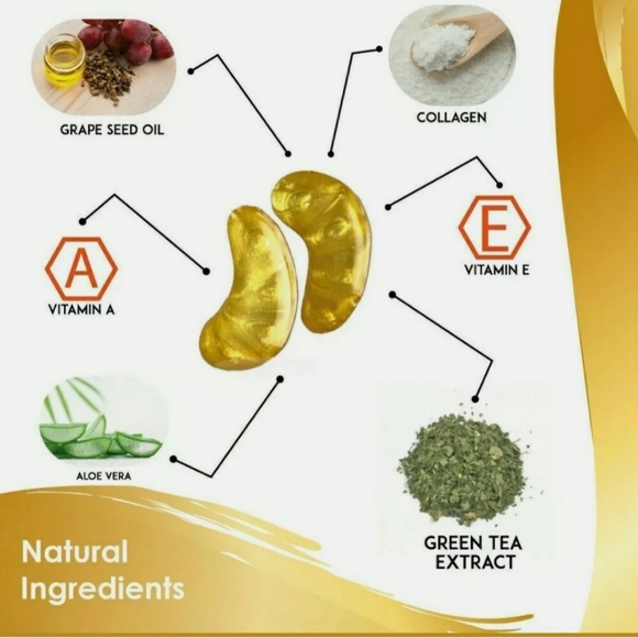 NWT Ania Maram 15 pack Collagen Crystal eye mask - Picture 3 of 6